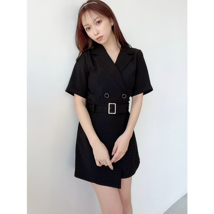 ⭐︎新品未使用タグ付　DRESSTERIOR ペーパリネンショートブルゾン　黒 ⭐︎新品未使用タグ付 DRESSTERIOR ペーパリネンショートブルゾン 黒