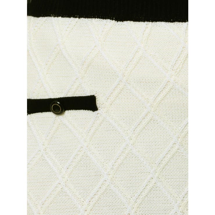 バイカラーツイードニットスカート【セットアップ着用可能】 | RESEXXY | 詳細画像18 