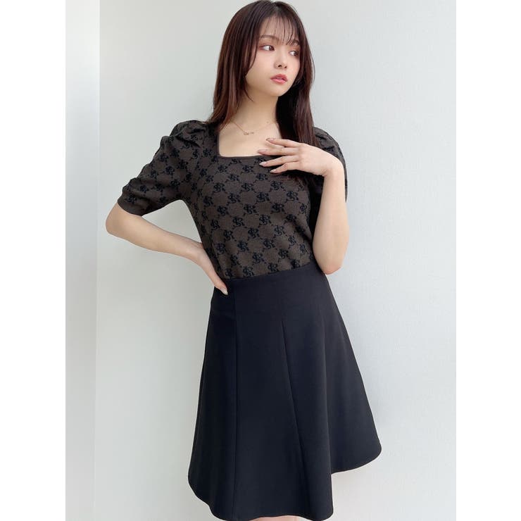 エンボスロゴニットトップス | RESEXXY | 詳細画像11 