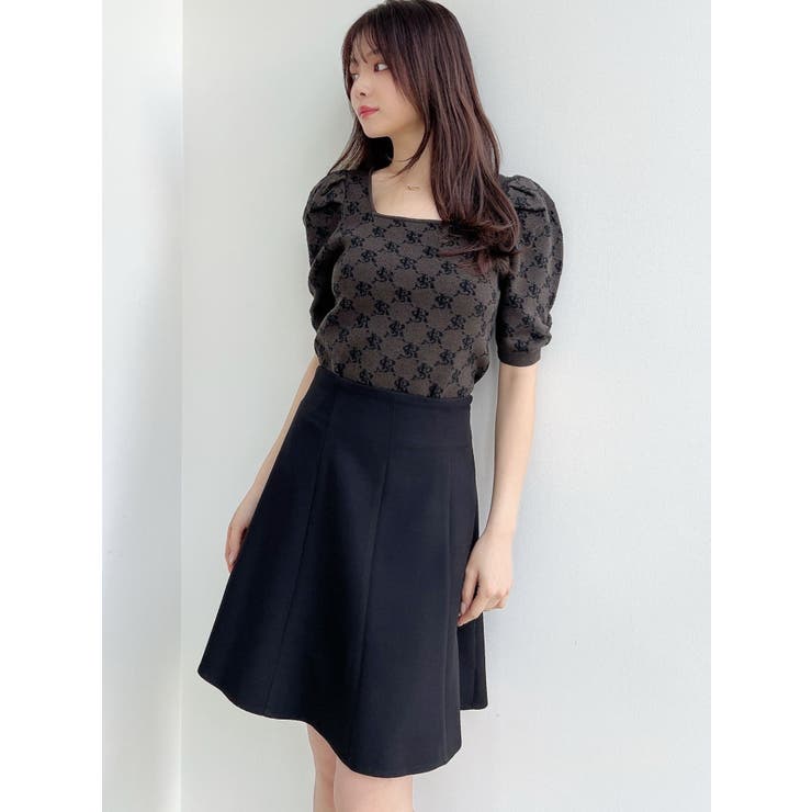 エンボスロゴニットトップス | RESEXXY | 詳細画像12 