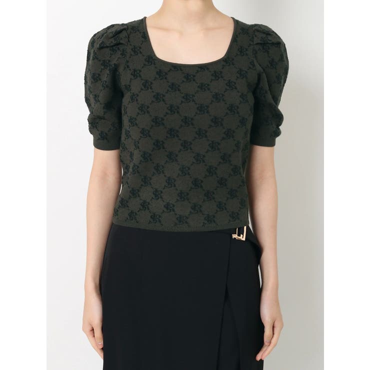 エンボスロゴニットトップス | RESEXXY | 詳細画像15 