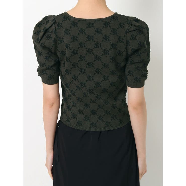 エンボスロゴニットトップス | RESEXXY | 詳細画像17 