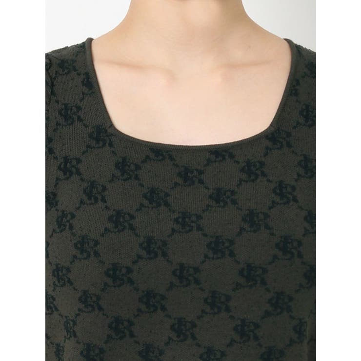 エンボスロゴニットトップス | RESEXXY | 詳細画像18 