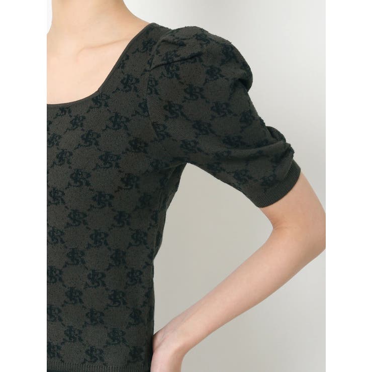 エンボスロゴニットトップス | RESEXXY | 詳細画像19 