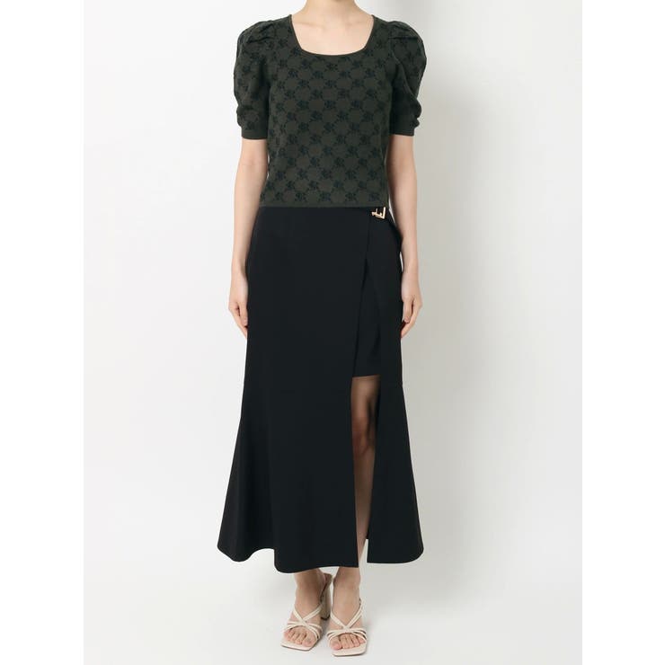 エンボスロゴニットトップス | RESEXXY | 詳細画像21 