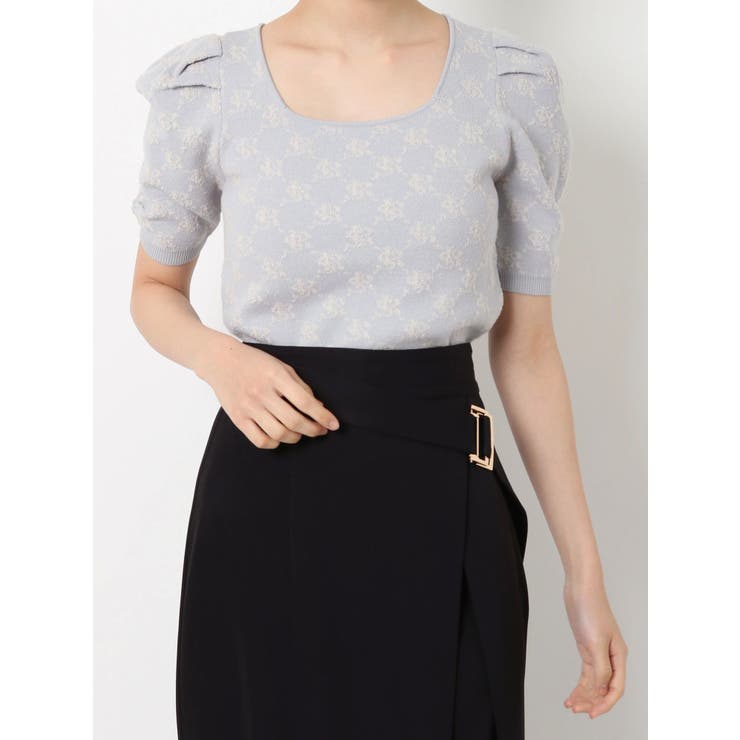 エンボスロゴニットトップス | RESEXXY | 詳細画像27 