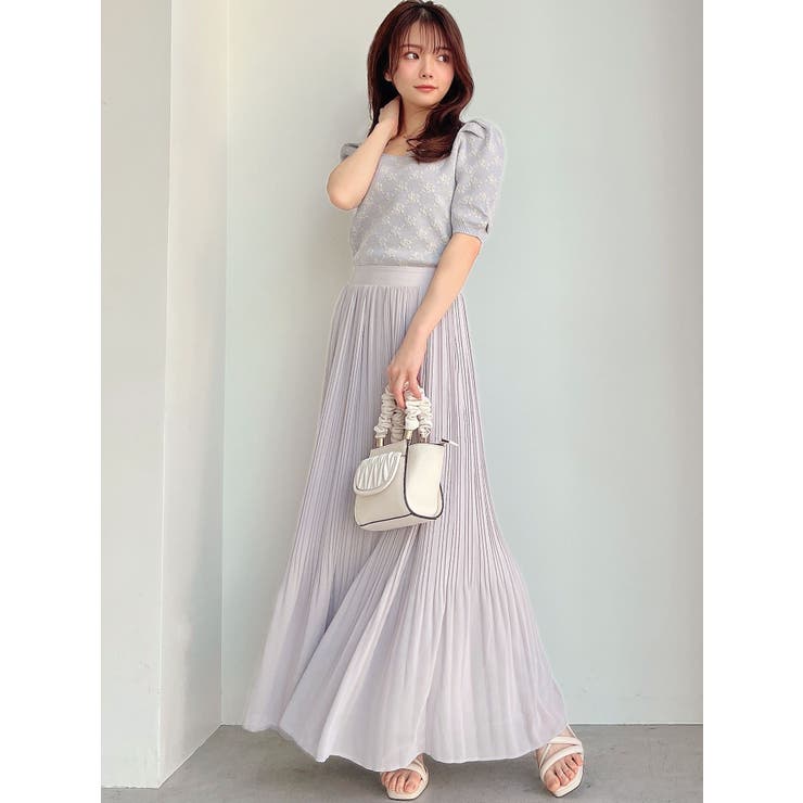 エンボスロゴニットトップス | RESEXXY | 詳細画像4 