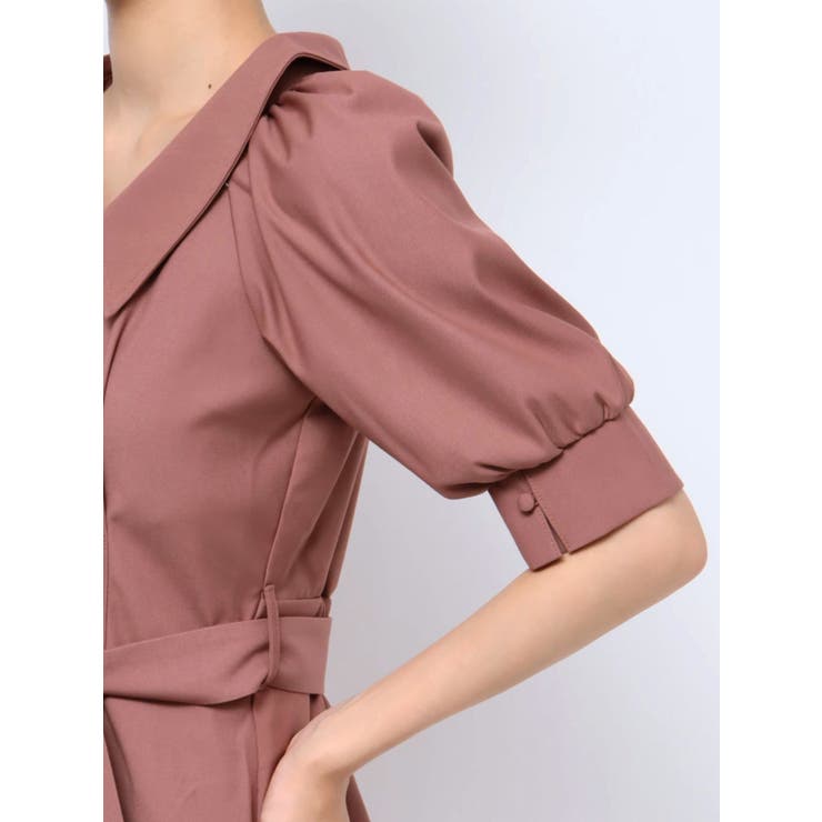 アシメカラーシャツミニワンピース | RESEXXY | 詳細画像16 