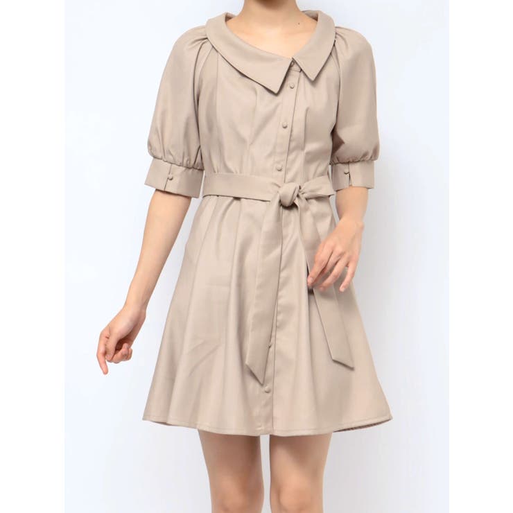 アシメカラーシャツミニワンピース | RESEXXY | 詳細画像22 