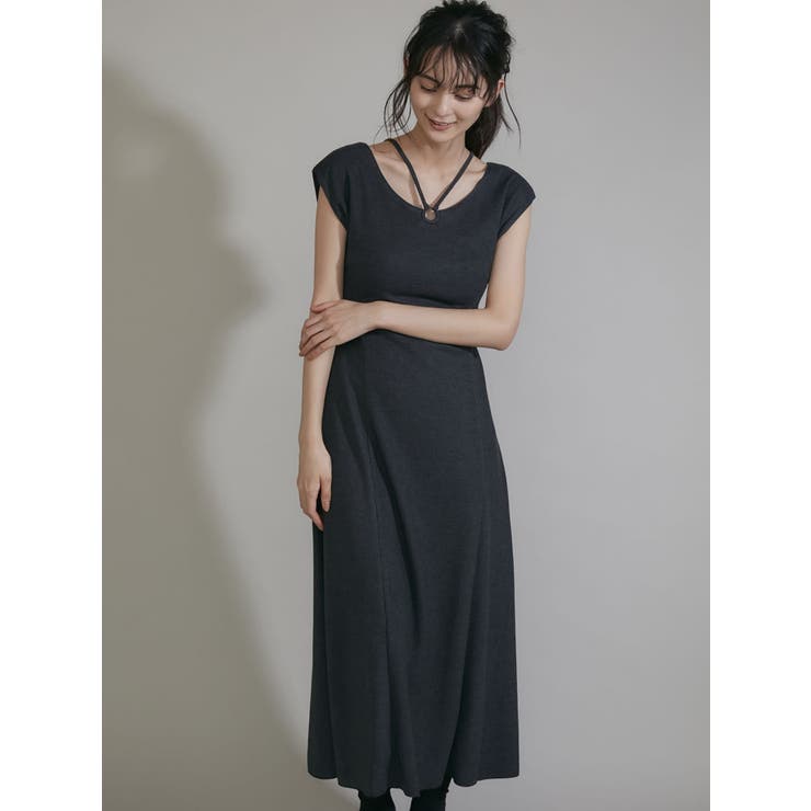 セクシー ワンピース グリッター カットオフ デザイン ストリングデザインカットワンピース[品番:MKSW0052163