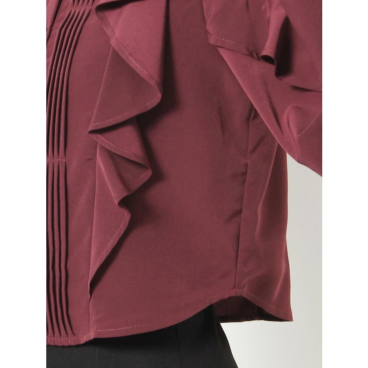 ショルダーシアーラッフルブラウス | RESEXXY | 詳細画像32 