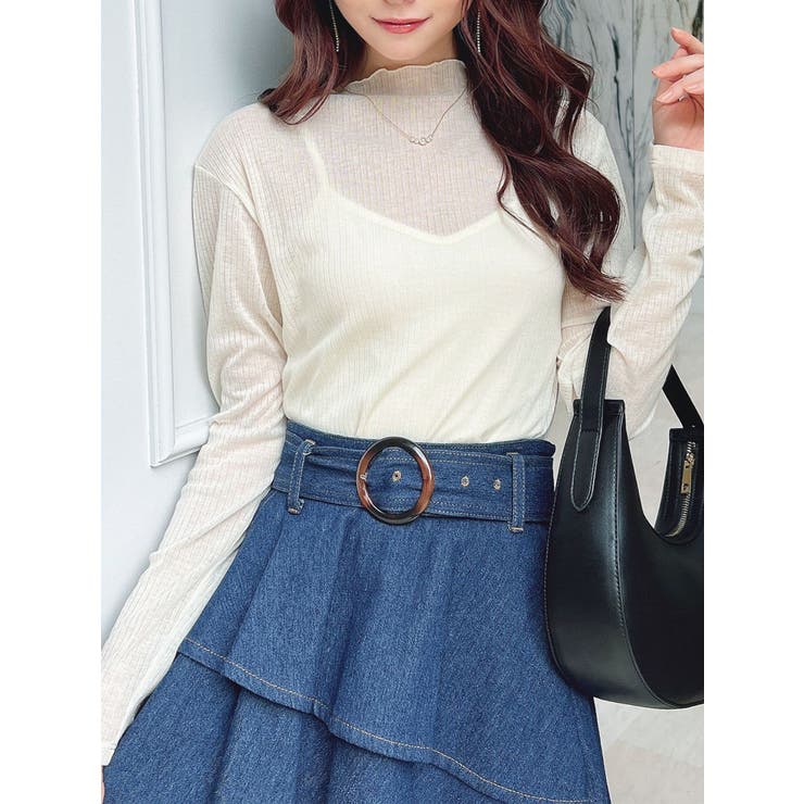 3色展開♥リゾート感たっぷりのキャミセットアップ/追跡有 THOUSAND MILE セットアップ HALF ZIP T-SHIRT ＆ SLIT SKIRT
