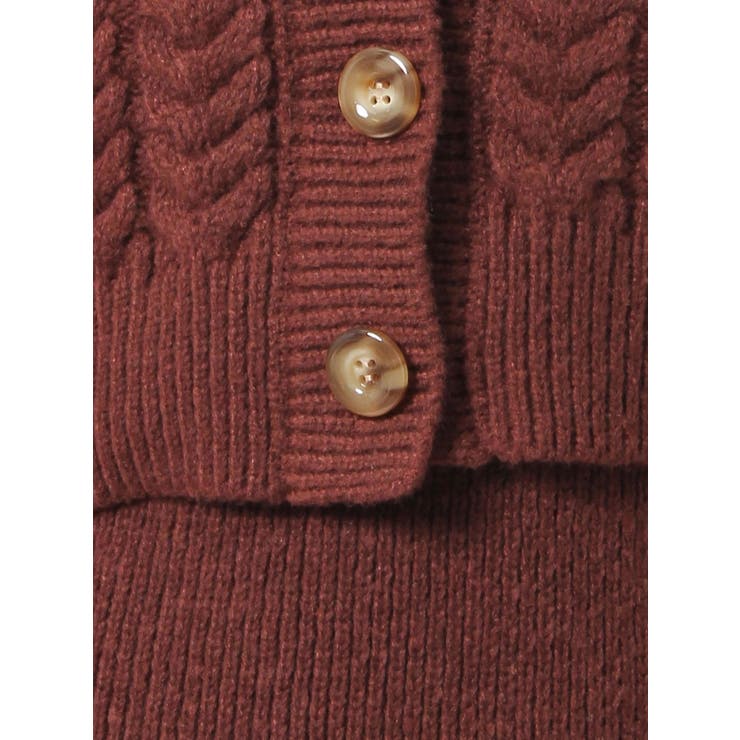 ケーブルカーデSETミニニットワンピース | RESEXXY | 詳細画像29 