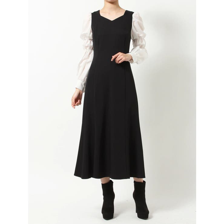 TYX レッド フレアスリーブ ワンピース TYX レッド フレアスリーブ ワンピース TYX レッド フレアスリーブ