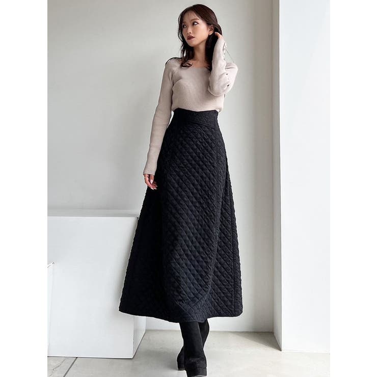 キルティングフレアスカート | RESEXXY | 詳細画像10 