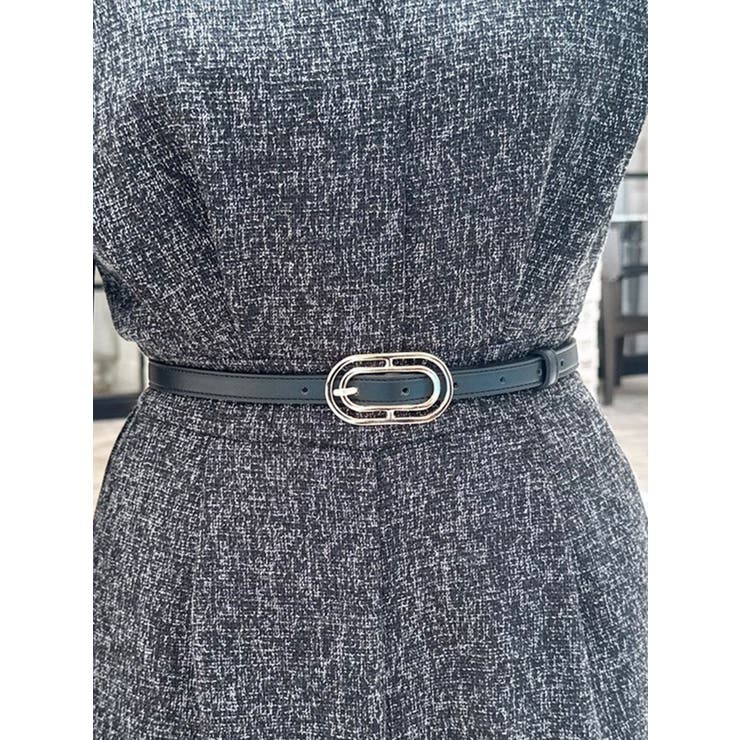 ブラック | ダブルオーバルバックルベルト | RESEXXY