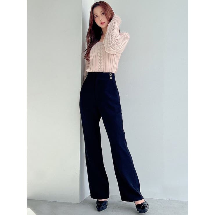 スクエアケーブルニット[品番：MKSW0054366]｜RESEXXY（リゼクシー）の