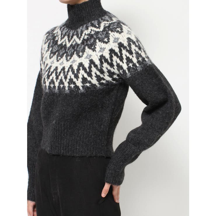 ノルディックコンパクトニットトップス[品番：MKSW0054566]｜RESEXXY