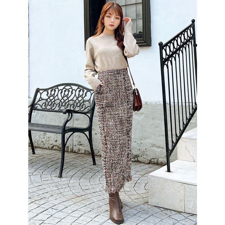 コクーンクロップドニット[品番：MKSW0054499]｜RESEXXY（リゼクシー