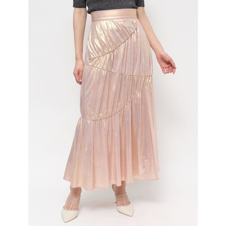 メタリックギャザーマーメイドスカート | RESEXXY | 詳細画像30 