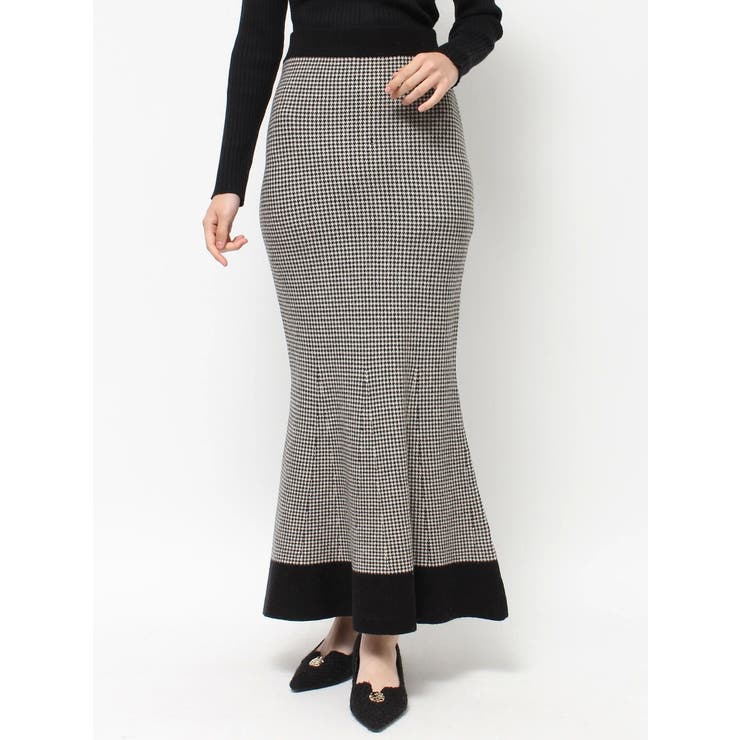 ☆お値下げ☆SERPENTINA　ハウンドトゥースニットスカート【新品タグ付き】 ハウンドトゥースニットスカート｜SERPENTINA – SERPENTINA ONLINE STORE