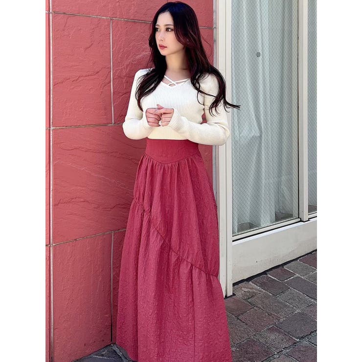 ★ご専用です★FOXEY シアーデコルテニットトップス PICK UP ITEM🪡 #シアーブロックフレアスリーブニット COLOR : ivory