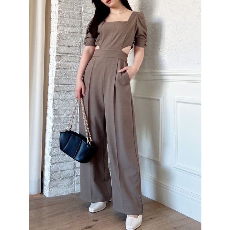 ブラウン | カットアウトコンビネゾン | RESEXXY