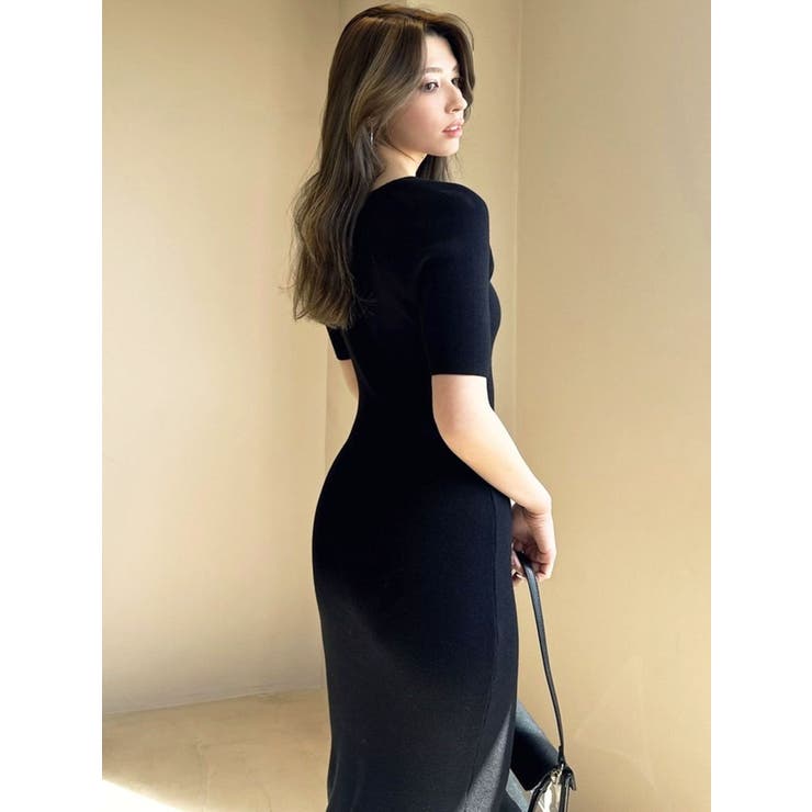 パールビーズリブニットワンピース | RESEXXY | 詳細画像27 