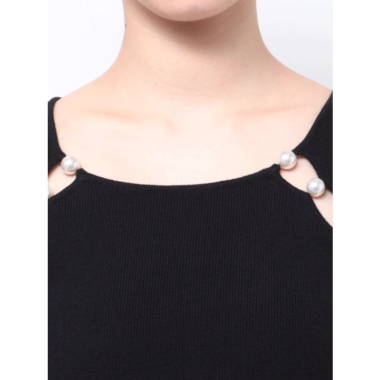 パールビーズリブニットワンピース | RESEXXY | 詳細画像32 