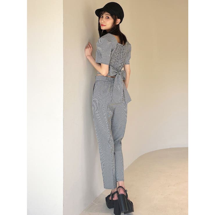 センタープレステーパードパンツ【セットアップ着用可能】 | RESEXXY | 詳細画像26 