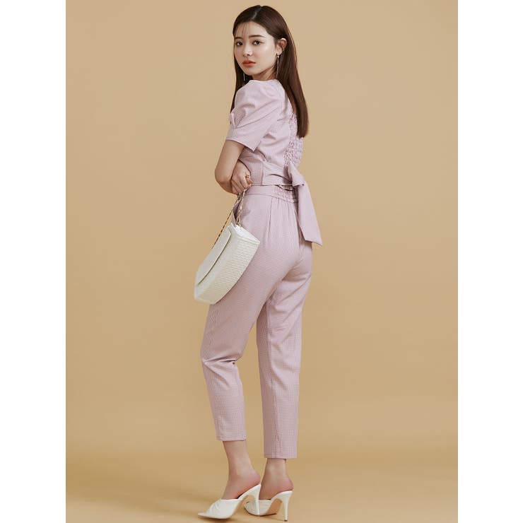 センタープレステーパードパンツ【セットアップ着用可能】 | RESEXXY | 詳細画像28 