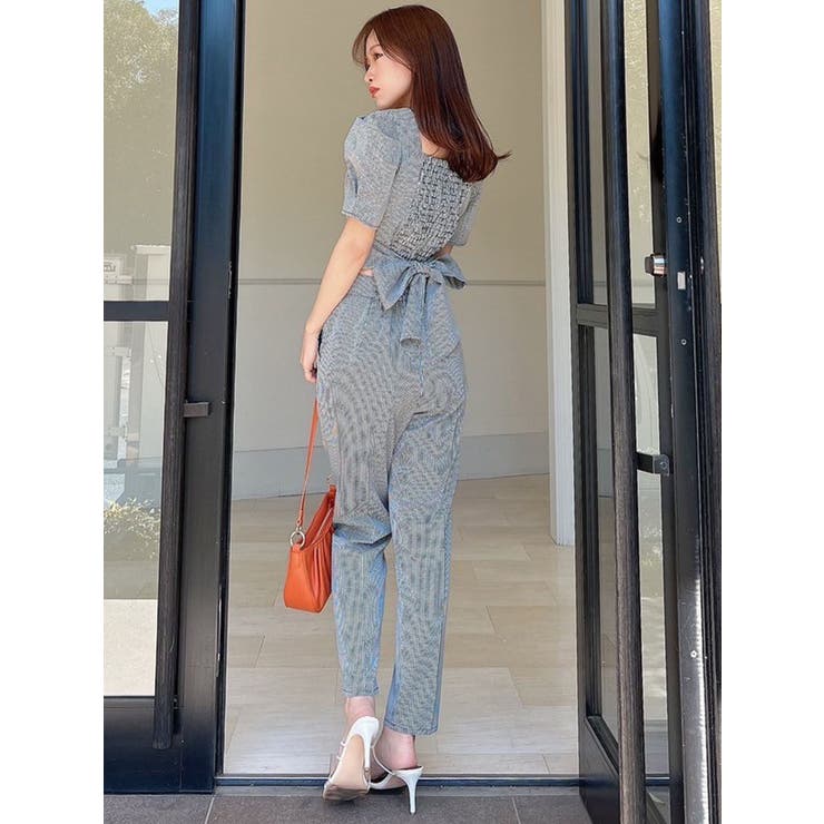 センタープレステーパードパンツ【セットアップ着用可能】 | RESEXXY | 詳細画像4 