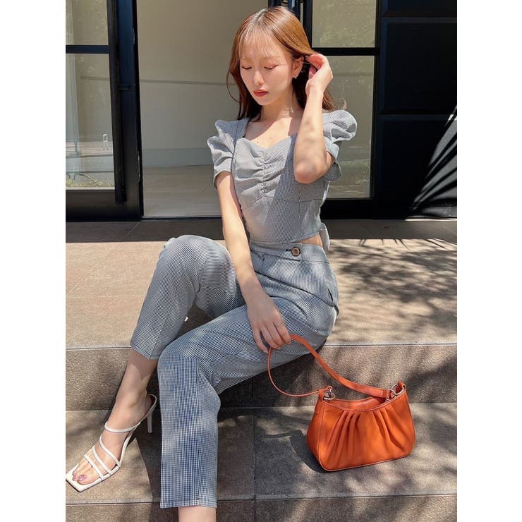 センタープレステーパードパンツ【セットアップ着用可能】 | RESEXXY | 詳細画像7 