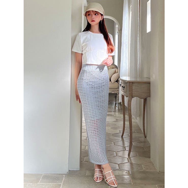 メッシュペンシルスカート | RESEXXY | 詳細画像3 