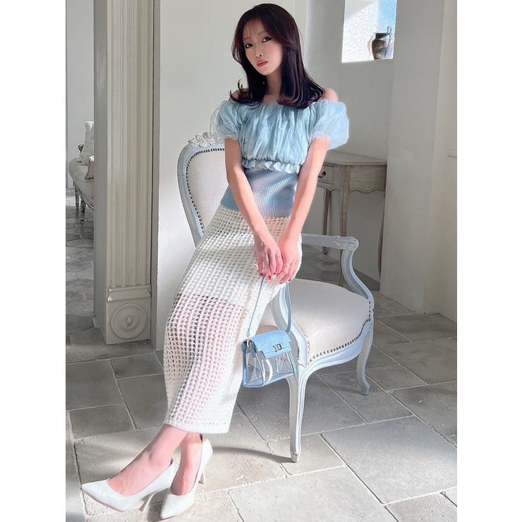 メッシュペンシルスカート | RESEXXY | 詳細画像9 