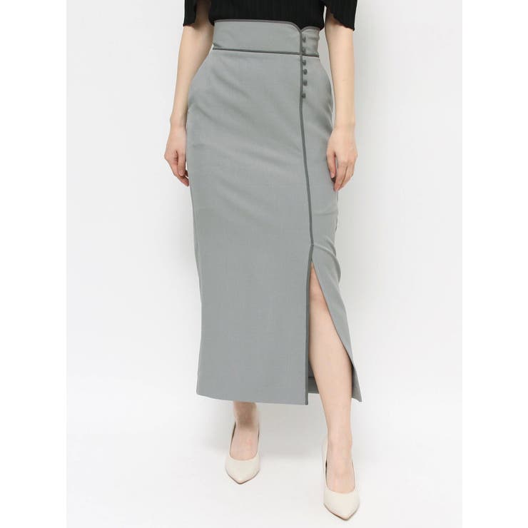 ストレッチパイピングスカート[品番：MKSW0055949]｜RESEXXY