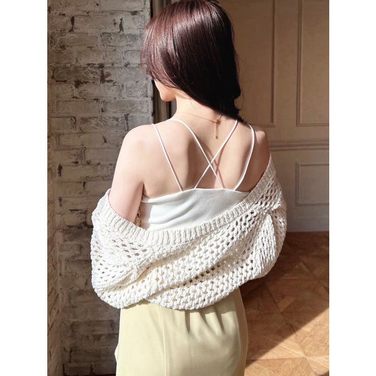 ホワイト | パッドインキャミソール | RESEXXY