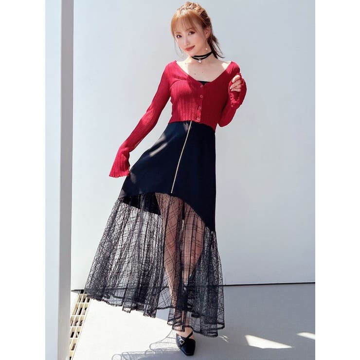 シアーニットタイトカーディガン【セットアップ着用可能】 | RESEXXY | 詳細画像12 