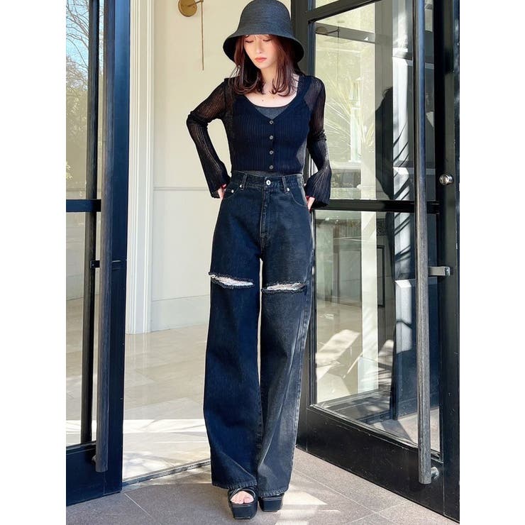 シアーニットタイトカーディガン【セットアップ着用可能】 | RESEXXY | 詳細画像22 