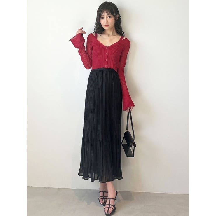 シアーニットタイトカーディガン【セットアップ着用可能】 | RESEXXY | 詳細画像26 