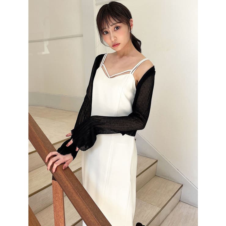 シアーニットタイトカーディガン【セットアップ着用可能】 | RESEXXY | 詳細画像27 