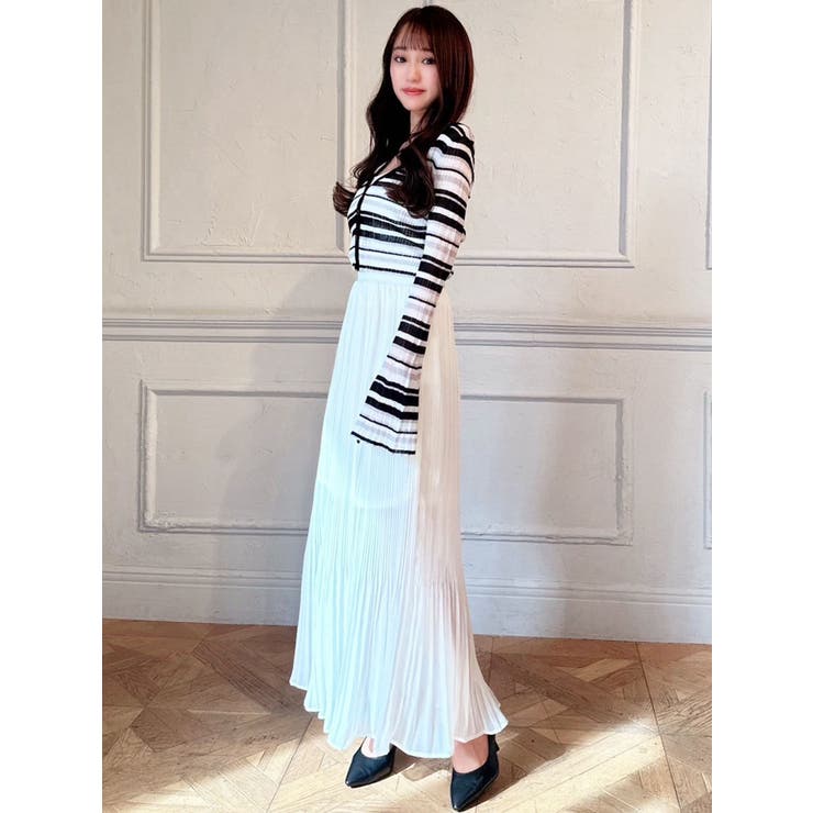 シアーニットタイトカーディガン【セットアップ着用可能】 | RESEXXY | 詳細画像4 