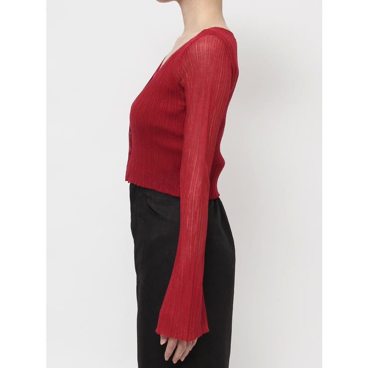 シアーニットタイトカーディガン【セットアップ着用可能】 | RESEXXY | 詳細画像42 