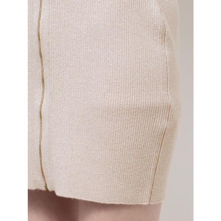 ラメグリッターリブニットミニワンピース | RESEXXY | 詳細画像22 