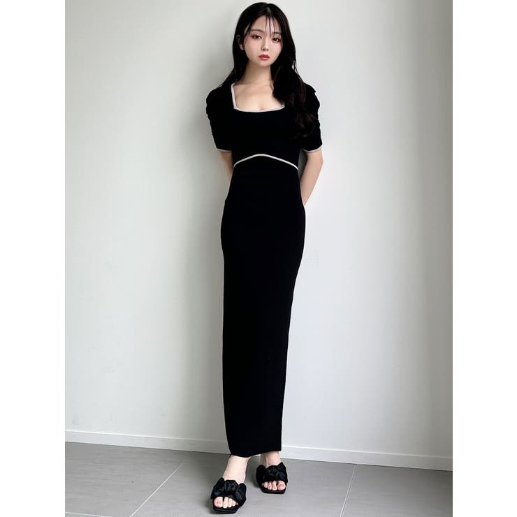 バイカラータイトワンピース | RESEXXY | 詳細画像25 