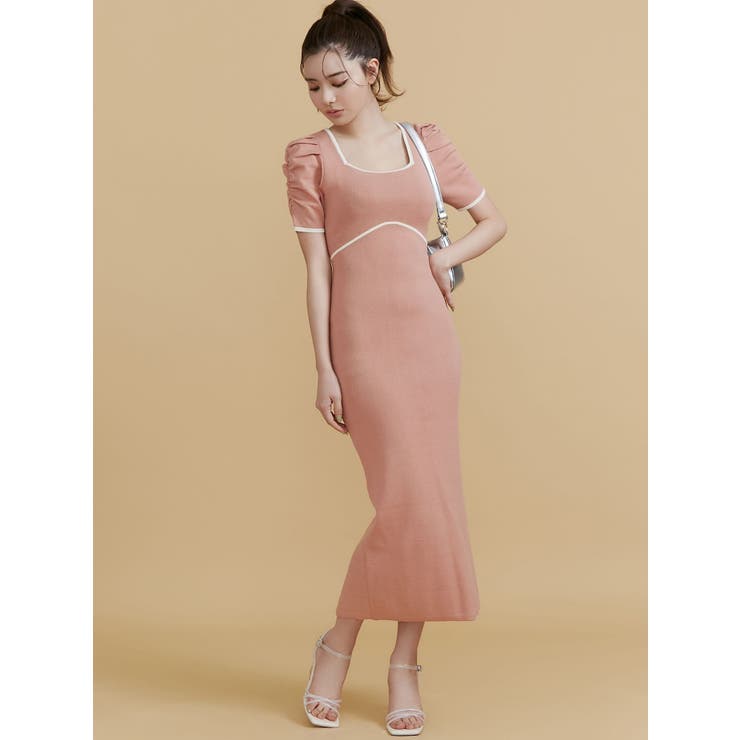 バイカラータイトワンピース | RESEXXY | 詳細画像37 