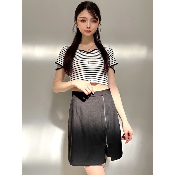 ハイウエスト台形ミニスカート | RESEXXY | 詳細画像8 