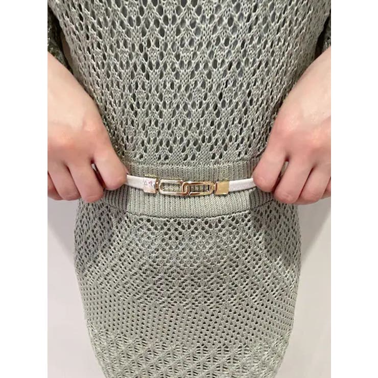 ホワイト | スクエアビットゴムベルト | RESEXXY