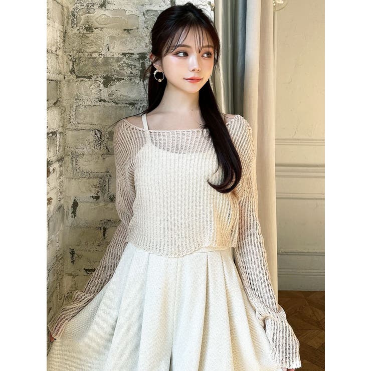 メッシュルーズトップス | RESEXXY | 詳細画像12 