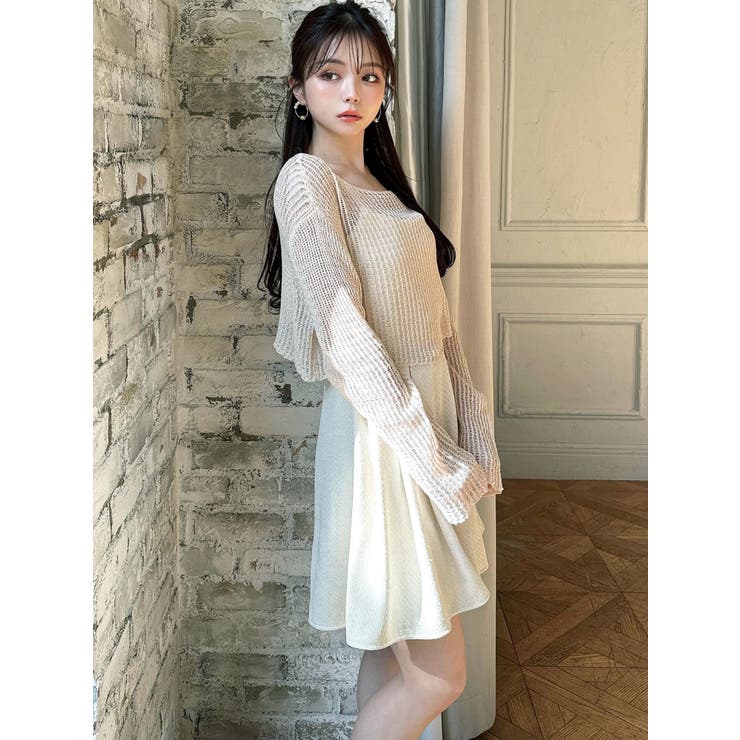 メッシュルーズトップス | RESEXXY | 詳細画像13 